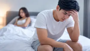 Man concerned about premature ejaculation and sexual health